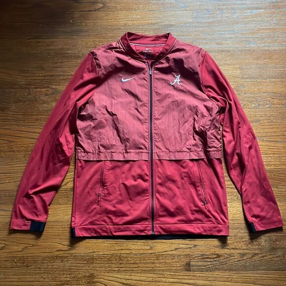 Nike Alabama Crimson Tide Dry Elite Hybrid Jacket - Picture 1 of 9